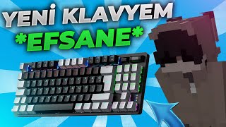 YENİ EFSANE KLAVYEM  Gamepower Eva 5  Craftrise  Bedwars [upl. by Irrak193]