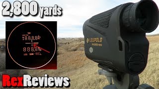 Ranging 2800 yds for 500 Leupold RX2800 Rangefinder  Rex Reviews [upl. by Eiramacissej]