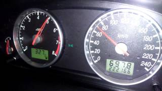 Ford Mondeo MK3 18 DuratecHE acceleration [upl. by Einaffets]