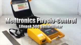 Medtronic PhysioControl Lifepak 500 Defibrillator on GovLiquidationcom [upl. by Sofer]