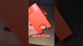 Spline Miter Joint 3d Printed k1max 3dprinter shortsfeed 3dprinting spline joint q1pro [upl. by Uzziel336]