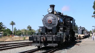 quotSkookumquot 2442 Mallet on the Niles Canyon Railway in 2019 [upl. by Duggan]