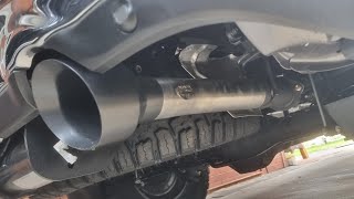 ram big horn manta exhaust upgrade [upl. by Eznyl]