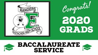 Estacada High School 2020 Baccalaureate Service [upl. by Siram]