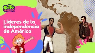 Historia de Chile para niños Líderes de la independencia de América [upl. by Selassie]