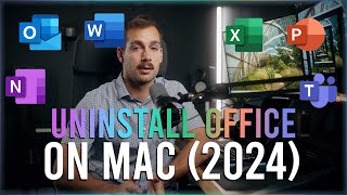 2024 How to Uninstall Office on Mac [upl. by Llekram449]