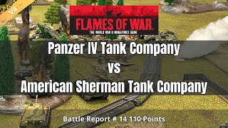 Flames of War Battle Report Lite  Germans vs Americans  Ep 14 [upl. by Bradway118]