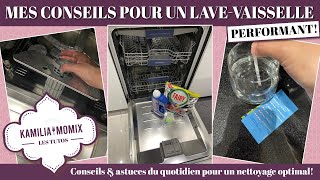 CONSEILS POUR CONFIGURER VOTRE LAVE VAISSELLE  VAISSELLE AVEC UN LAVAGE ET SÉCHAGE OPTIMAL [upl. by Aerua750]