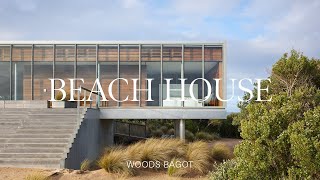 An Architects Own House Situated on a Remote Beach House Tour [upl. by Riorsson]