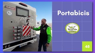 Tutorial Utilización Portabicis AutoCaravana [upl. by Foscalina]