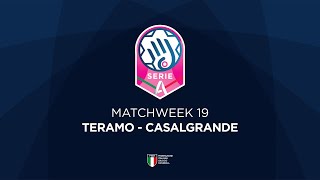 Serie A1 19  TERAMO  CASALGRANDE [upl. by Bilski269]