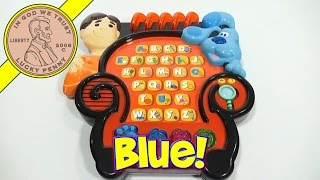 Blues Clues  Joes Learning Letters Electronic Toy 2001 Mattel [upl. by Nyledam]