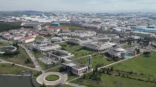 Sabanci University Campus Drone Shot [upl. by Dnivra]