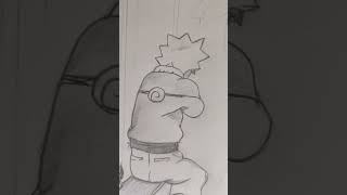 Naruto lonely Drowning narutodrawing animedrawing drowing [upl. by Einallem]