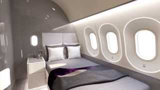 Animation of 787 VIP  Dreamliner  Timeless to Visionary [upl. by Hseyaj54]