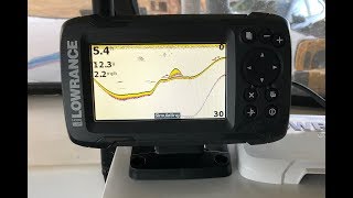 Lowrance HOOK² 4x Fishfinder Unboxing Install and Use [upl. by Milewski]