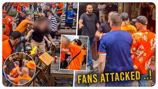 England Fans ATTACKED in Dortmund Before Euros [upl. by Eulalee]