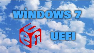 WİNDOWS 7 UEFI [upl. by Aniluap]