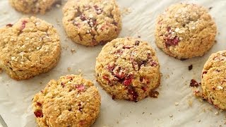 GlutenFree Cranberry Quinoa Scones  Everyday Food with Sarah Carey [upl. by Avonasac]