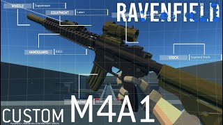 Ravenfield New Penguin Framework Custom M4A1 gameplay showcase [upl. by Akvir497]