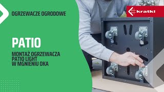 Montaż ogrzewacza gazowego Patio Light w mgnieniu oka [upl. by Llekcir]