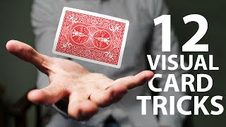 12 VISUAL Card Tricks Anyone Can Do  Revealed [upl. by Jameson]