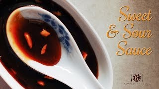 Sweet and Sour Sauce  12 Simple Cooking [upl. by Nylesaj]