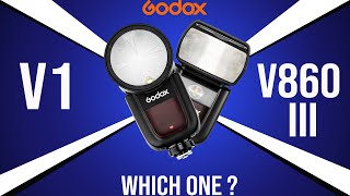 Godox V1 vs Godox v860 III which one is better [upl. by Eilyah]