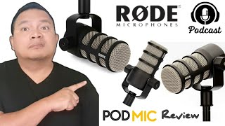 RØDE PODMIC Dynamic Podcasting Microphone Review  Unboxing  Testing [upl. by Morganica]