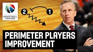 Perimeter Players Improvement  Mike Dunlap  Basketball Fundamentals [upl. by Aneerhs779]