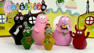 Barbapapa Figurines Jouets en français Plastoy [upl. by Klinges]