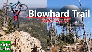 Blowhard Trail Utah  Mountain Biking in Cedar City [upl. by Imhsar263]