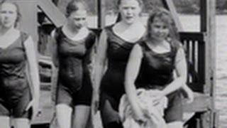 First Ever Womens Diving Competition  Stockholm 1912 Olympics [upl. by Loris]