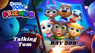 My Friends day 209 talkingtom [upl. by Cartie937]