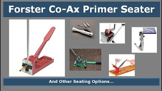 Forster CoAx Primer Seater and Other Options [upl. by Htebaras456]