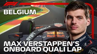 Max Verstappens Qualifying Lap  2024 Belgian Grand Prix  Pirelli [upl. by Saimon]