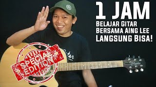 BELAJAR GITAR UNTUK PEMULA SAMPAI BISA DI JAMIN 🎸 [upl. by Omura]