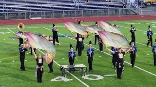 Wyandotte High School Fanfare competition  Lakeview High School  Time of Your Life [upl. by Iegres141]