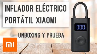 ✅ INFLADOR DE RUEDAS eléctrico de XIAOMI  Unboxing y prueba en español [upl. by Erida]