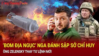 Tin nóng thế giới ngày 266 ‘Bom địa ngục’ Nga đánh sập sở chỉ huy ông Zelensky thay tư lệnh mới [upl. by Bunow]