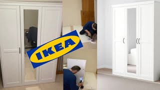 Montage armoire SONGESAND IKEA  IKEA SONGESAND Wardrobe Assembly [upl. by Etteuqaj]