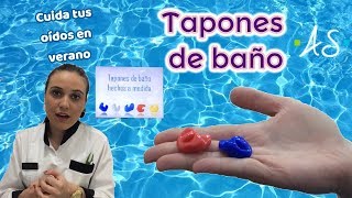 👂TAPONES de oídos para BAÑO 🔵🔴 [upl. by Kilian113]