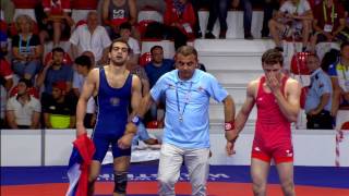 2017 07 22 WRESTLING GRECO ROMAN MEN HIGHLIGHTS 66KG GOLD MEDAL DEAFLYMPICS2017 [upl. by Datnow]