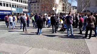 Demo Gegen Artikel 13 aus Zürich gegenartikel13 saveyouinternet [upl. by Erdnaxela179]