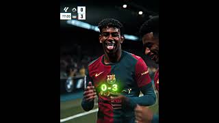 Barca destroying Real Madrid messi football edit aftereffects ronaldo lamineyamal fyp viral [upl. by Gish]