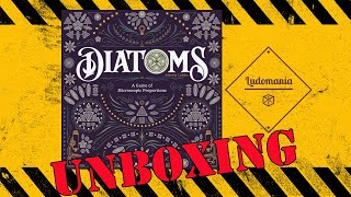 Ludomanía Unboxing de Diatoms [upl. by Yusem]