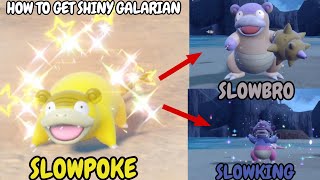 How to evolve SHINY Galarian Slowpoke in the Indigo Disk  Shiny Slowbro  Shiny Slowking [upl. by Ethan]