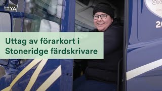 Uttag av förarkort [upl. by Erdeid]