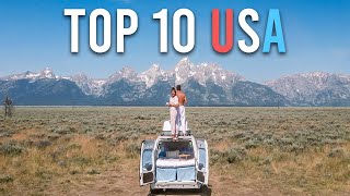 Top 10 Road Trip Destinations in the USA [upl. by Ynohtnael868]