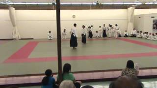 Seishikan Aikido group demo 2013 [upl. by Froehlich765]